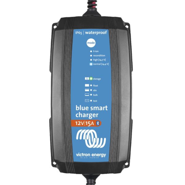 Victron Energy Blue Smart 12V/15A Batterieladegerät – Intelligentes Laden mit Bluetooth & IP65