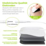 AUVON TENS EMS Gerät 2-Kanal 24 Modi – Schmerzlinderung & Muskelaufbau mit 12 Elektroden Pads – Bild 6