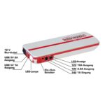 Dino KRAFTPAKET 12V-600A Starthilfegerät – Multifunktionale Powerbank für KFZ – Bild 4