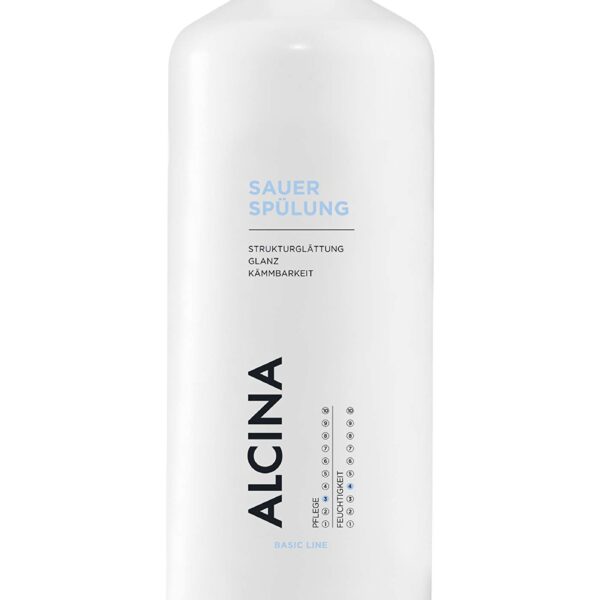 ALCINA Sauer-Spülung 1250 ml – Glättendes Haarpflege-Conditioner mit Sofort-Effekt