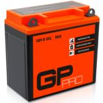 GP-PRO Gel-Batterie 12V 9Ah GB9-B – Wartungsfreie Motorradbatterie mit 120A Startstrom