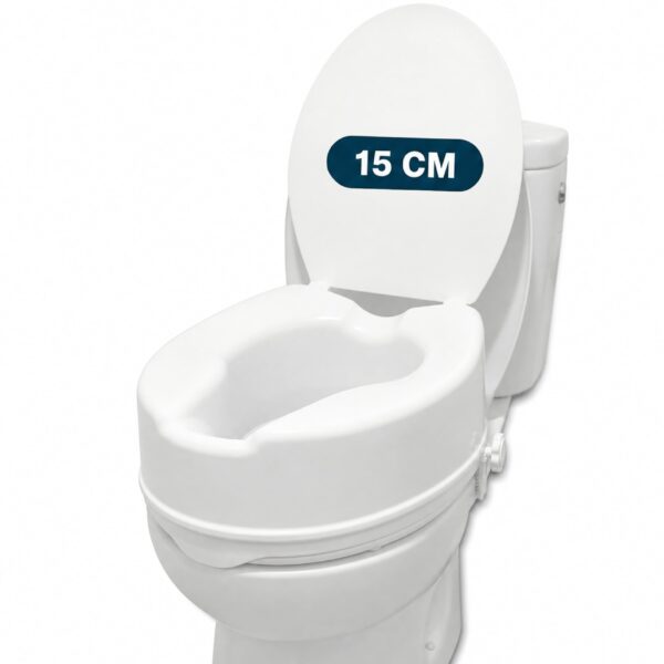 PEPE Mobility Toilettensitzerhöhung 15 cm mit Deckel – Sicherheit & Komfort für Senioren
