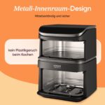 COSORI Turbo Tower Pro Smart Airfryer 10,8L – Intelligente Heissluftfritteuse mit DualBlaze – Bild 7