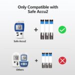 Sinocare Safe-Accu2 Blutzuckerteststreifen 200 Stück – Genaue Glukosemessung – Bild 4