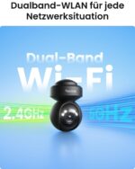 Reolink E1 Outdoor 5MP PTZ WLAN Überwachungskamera – 3X Zoom & Vollfarb-Nachtsicht – Bild 6