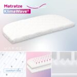 babybay KlimaWave Beistellbett-Matratze – Atmungsaktiv mit Nässeschutz für Original – Bild 2
