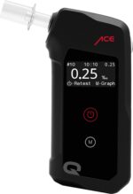 ACE Q Alkoholtester – 98,7% Genauigkeit mit elektrochemischem Sensor & Datenspeicher