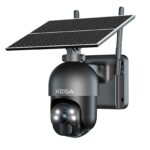 Xega 4G LTE Überwachungskamera Aussen mit SIM Karte – Solar PTZ IP Kamera 2K Nachtsicht