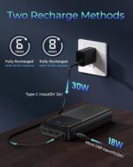 Icmilk PowerBank 50000mAh – 30W Schnellladung mit 4 Ausgängen für iPhone & Android – Bild 3