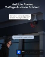 Reolink RLC-823S2 4K PTZ Dome Überwachungskamera – 16X Zoom & Farbnachtsicht für Aussen – Bild 5