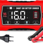 Haisito 16A Intelligentes Autobatterieladegerät – 6V/12V/24V für Blei-Säure & LiFePO4