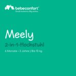 Bebeconfort Meely 2-in-1 Hochstuhl – Verwandelbarer Baby- & Kinderstuhl für 6–36 Monate – Bild 3