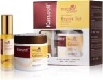 Karseell Maca Essenz Reparatur Set – Kollagen Haarmaske & Haaröl für trockenes Haar