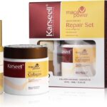 Karseell Maca Essenz Reparatur Set – Kollagen Haarmaske & Haaröl für trockenes Haar