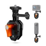 K&F CONCEPT Motorrad Windschutzscheiben-Kamerahalterung – Action-Cam Halter für GoPro & DJI