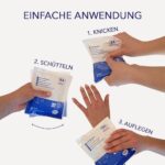 IEA Medical Sofort-Kältekompresse zum Knicken – Einmal-Kühlpads für sofortige Schmerzlinderung – Bild 3