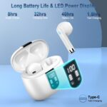 Wasart Bluetooth 5.3 In-Ear Kopfhörer – 48h Spielzeit, ENC Noise Cancelling, IP7 Wasserdicht – Bild 4
