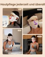 RENPHO LED-Gesichtsmaske mit 324 LED-Chips – Professionelle Lichttherapie für Zuhause – Bild 8