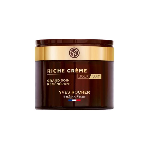 75 ml Yves Rocher RICHE CRÉME – Anti-Aging Intensivpflege mit Rosenöl für Tag & Nacht