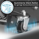 STAHLWERK Hydraulischer Wagenheber 3 t extra flach 73-500 mm – Rangierwagenheber mit Doppelkolben – Bild 10