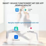 RENPHO Elis 1 Körperanalysewaage – Smart Bluetooth Personenwaage mit 13 Körperwerten – Bild 7