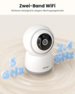 ieGeek 2K Überwachungskamera Innen – 3MP PTZ mit Auto-Tracking & Nachtsicht – Bild 3