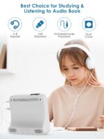 Gueray 5-in-1 CD-Player mit Bluetooth 5.0, FM-Radio & USB – Kompaktanlage für Zuhause – Bild 6