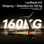 LONTEK Klappbares Laufband mit 15% Steigung & 3,0-PS-Motor – Heimtraining bis 160 kg – Bild 6
