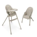Kinderkraft DINNLY Hochstuhl – Kombihochstuhl mit Sicherheitsgurten für Babys ab 6 Monaten – Bild 4