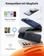 TORRAS MiniMag Ultra Slim Powerbank 5000mAh – 18W Schnellladen mit MagSafe für iPhone – Bild 9