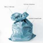 Hypafol Müllsäcke 250 St. – 120 l Fassungsvermögen, extra reissfest, Typ 70 – Bild 3