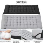 Yaheetech Feldbett 191x67 cm mit Matratze – Klappbares Campingbett bis 150 kg – Bild 4