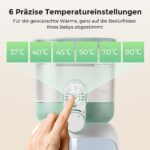 Momcozy Flaschenzubereiter 1,69 L mit Dual-Licht & 6 Temperaturstufen – Intelligenter Milchzubereiter für Babys – Bild 5