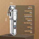 Jack & Rose Profi-Haarschneider kabellos – IPX7 wasserdicht, USB-Akku, Bart & Haar für Männer – Bild 8