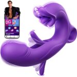 Glanvoo AI-Sync Vibrator mit Zungenlecken – 21 Modi für Klitoris- & G-Punkt-Stimulation