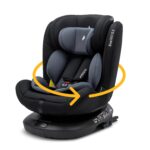 Osann Eno360 S 2 – 360° drehbarer i-Size Kindersitz mit Isofix, ab Geburt bis 150 cm