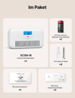 X-Sense WLAN-Kohlenmonoxid Melder XC0M-iR – CO-Detektor mit Sprachalarm & App-Fernzugriff – Bild 8