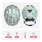 ABUS Smiley 3.0 Kinderfahrradhelm – Sicherer Kopfschutz mit Zopfplatz für Mädchen & Jungs – Bild 3