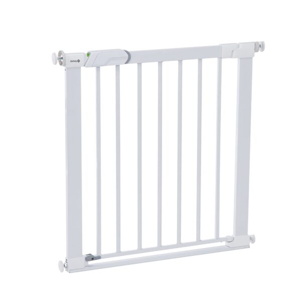 Safety 1st Flat Step Gate – Treppenschutzgitter ohne Bohren, 73–80 cm erweiterbar bis 101 cm