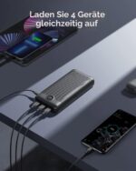 VEGER Power Bank 30000mAh – 20W PD Schnellladegerät mit 4 Ausgängen für iPhone & Tablets – Bild 5