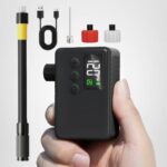 GPUTEK Elektrische Fahrradpumpe 120 PSI – Kabellos mit LED-Druckmesser für alle Ventiltypen – Bild 8