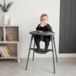 YALION Kinderhochstuhl 2-in-1 mit Tablett – Höhenverstellbar für Babys 6-36 Monate – Bild 2
