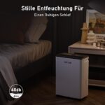 OKYUK Luftentfeuchter 12L mit digitaler Anzeige – 32dB leise Entfeuchtung für 30m² – Bild 7