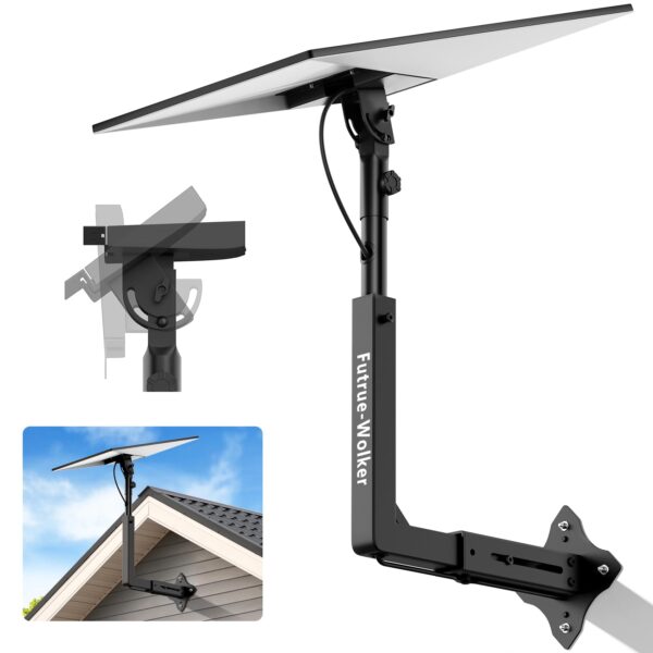 Starlink Gen 3/Standard 4/4X Wandhalterung – Verstellbar mit Rohradapter & Rostschutz