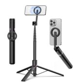 TONEOF 173cm Magnetisches Selfie Stick Stativ – MagSafe Handyhalter mit Fernbedienung