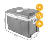 TZS First Austria Kühlbox 45L – Elektrische Cool Box mit 12V & 230V für Auto & Steckdose – Bild 2