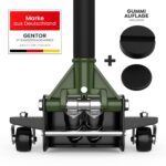 GENTOR Hydraulischer Wagenheber 3T – Flacher Rangier-Heber 75–505mm mit Gummiauflage – Bild 7