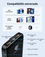 TUXINSUN Power Bank 20000 mAh – 22.5W Schnellladen mit PD3.0 & QC4.0 – Bild 5
