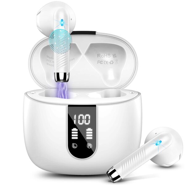 Drsaec J55 Bluetooth In-Ear Kopfhörer – Kabellos mit ENC & 48h Akku