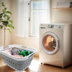 SAMMART 42L Faltbarer Wäschekorb – Pop-Up-Aufbewahrung mit Komfortgriff & Platzsparfunktion – Bild 2